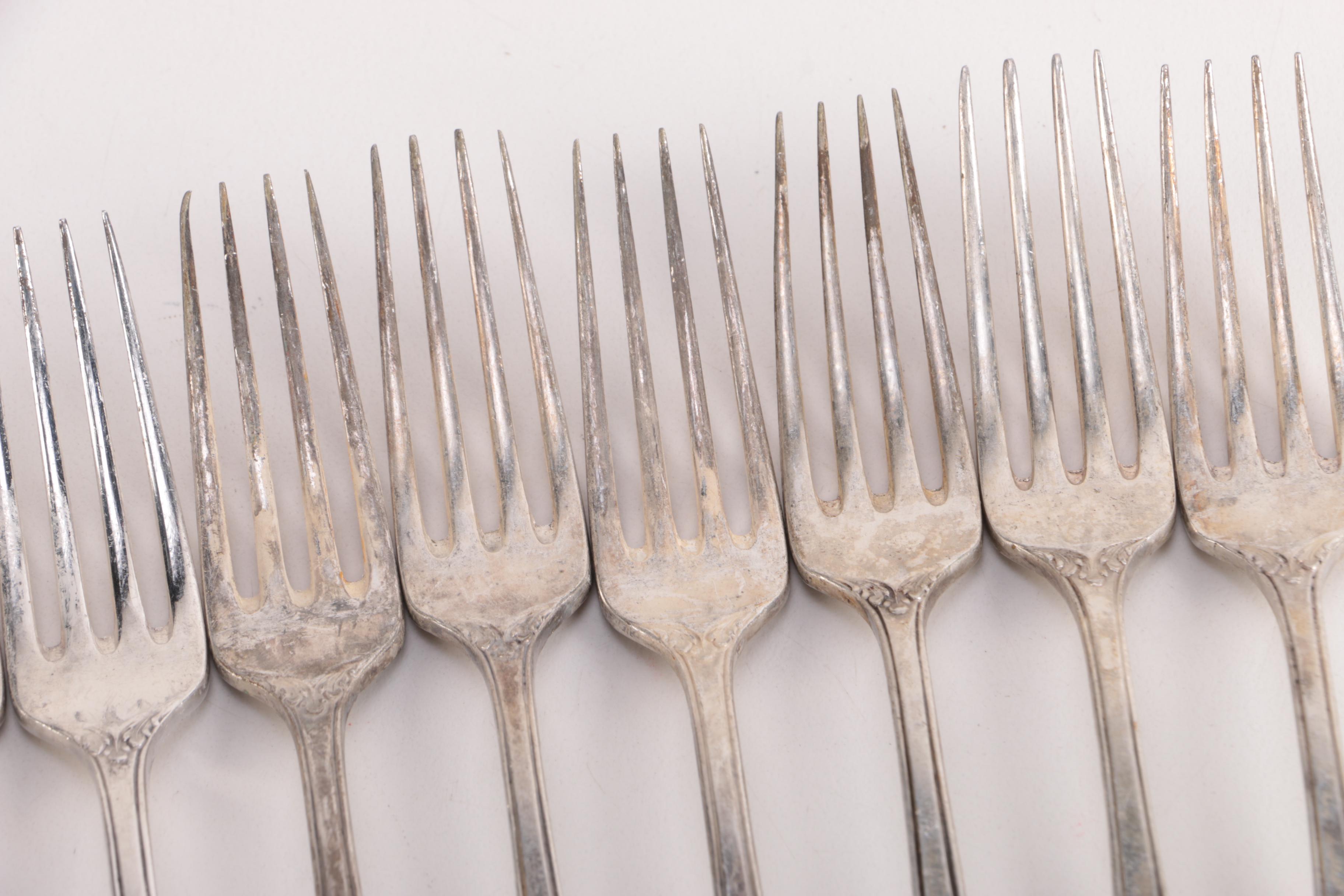 Assorted Wirths and Wellner Flatware