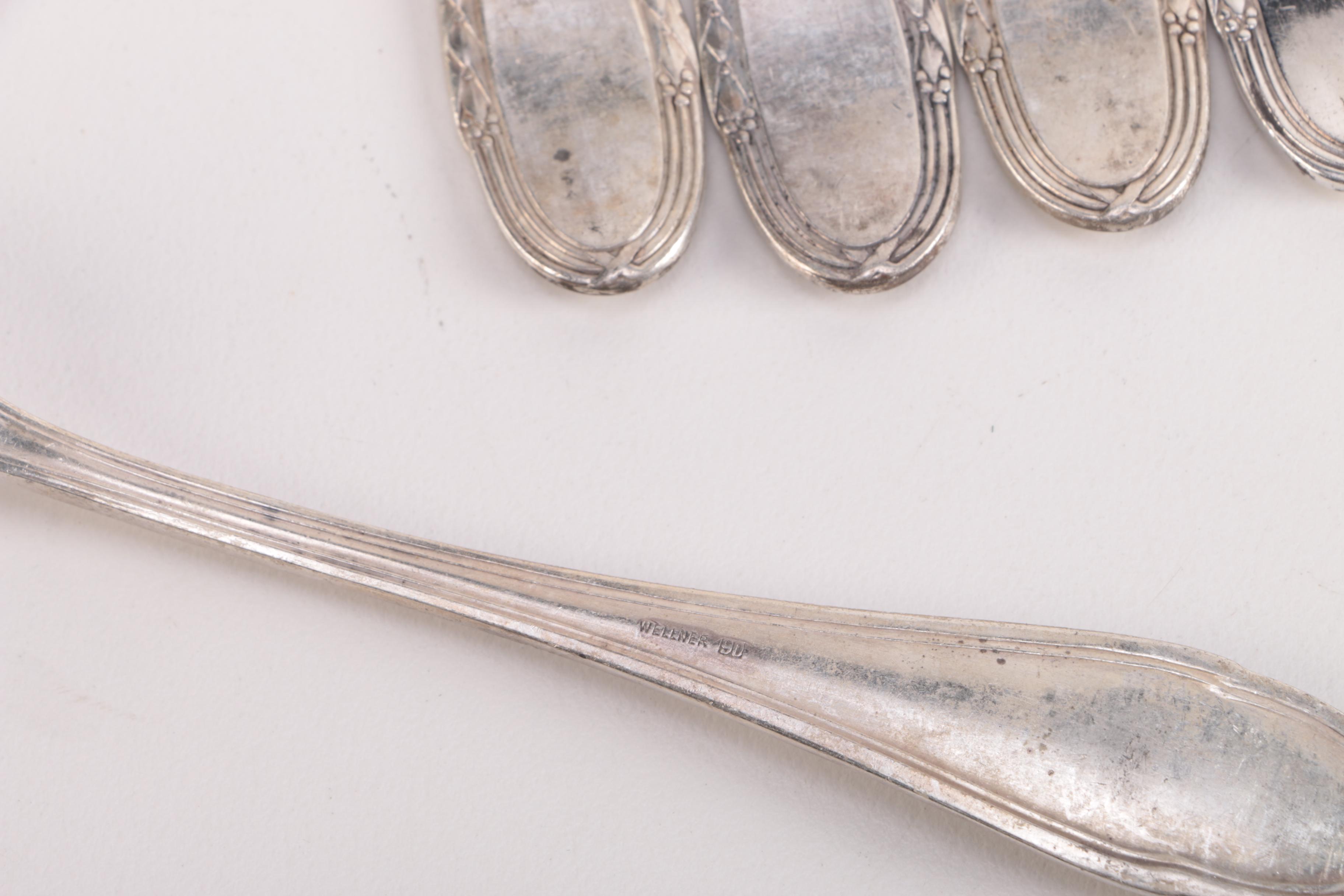 Assorted Wirths and Wellner Flatware