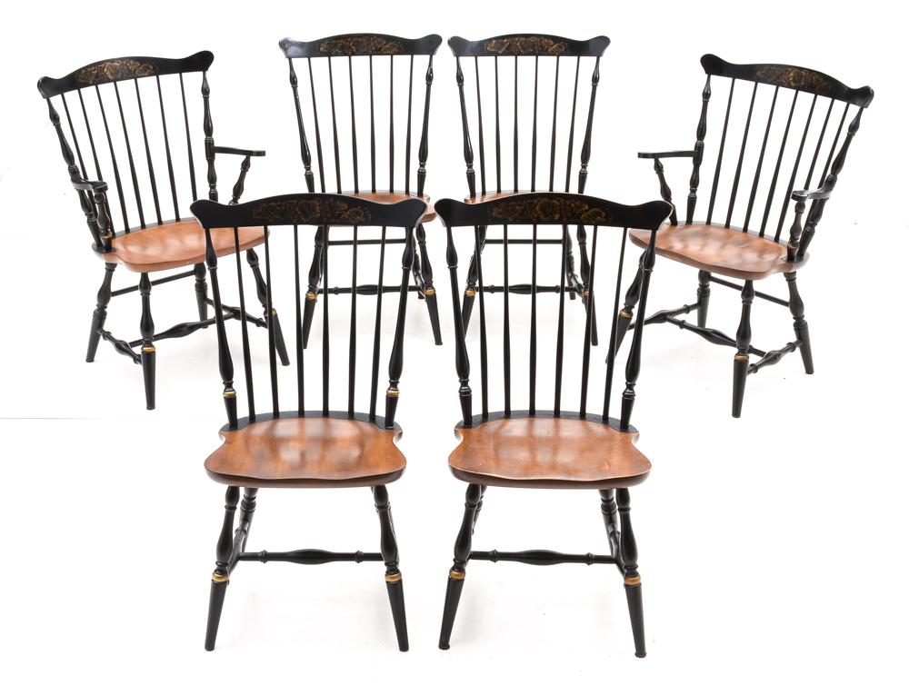 Reproduction L. Hitchcock Windsor Style Dining Set