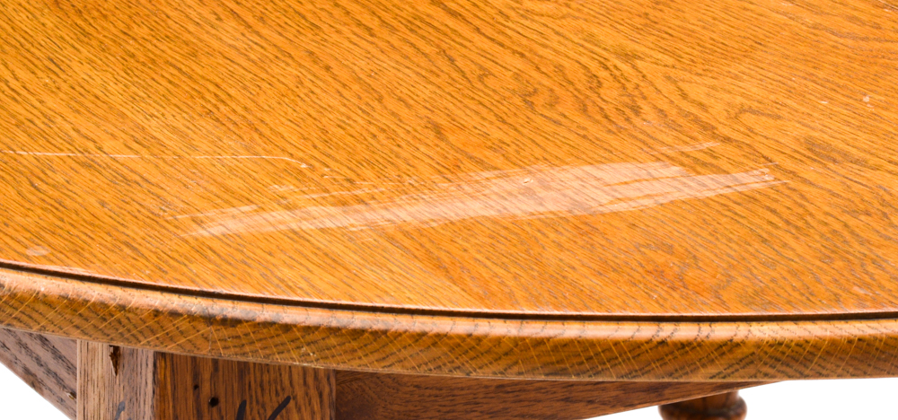 Circular Oak Table