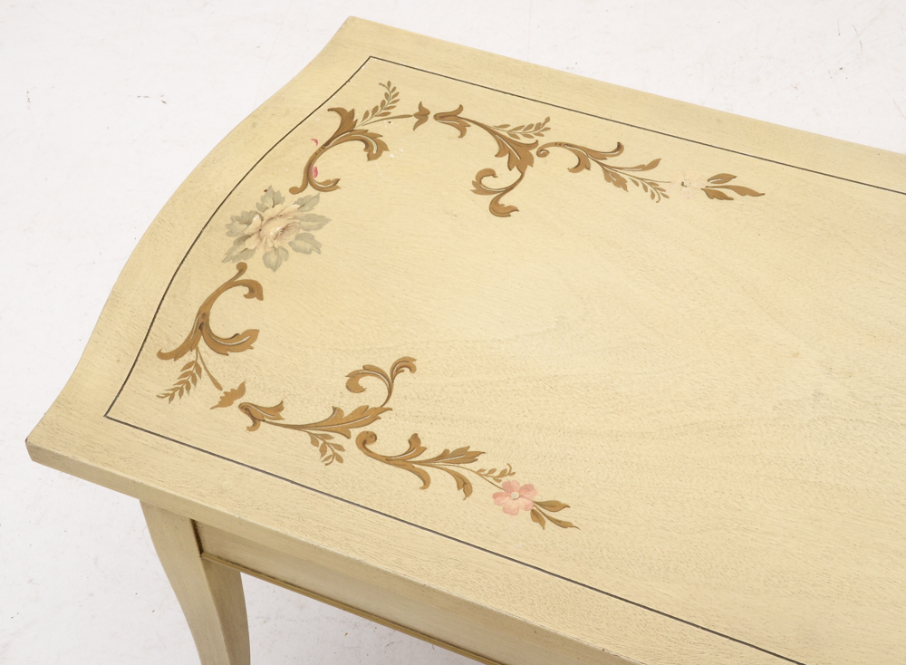 Hand-Painted Coffee Table