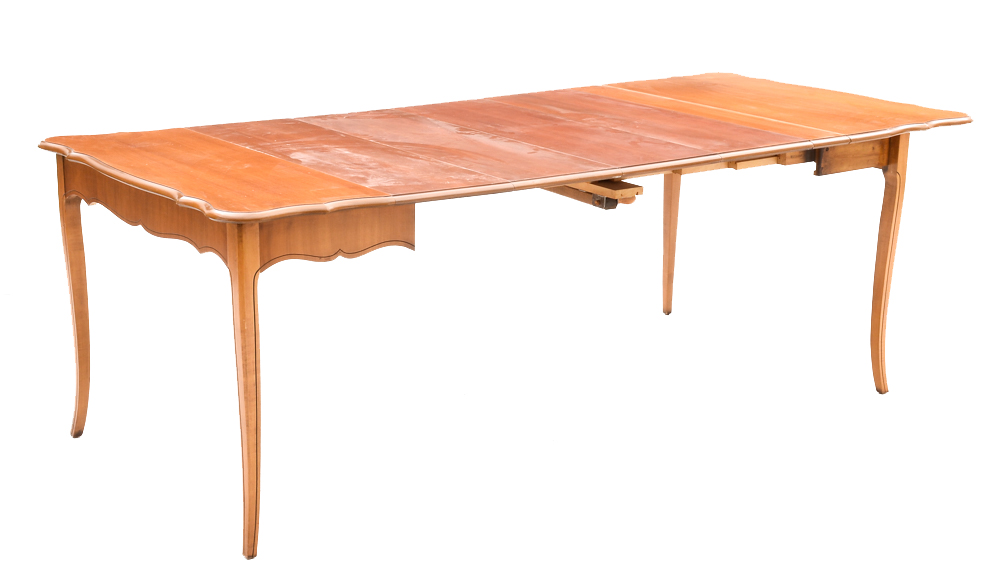 Vintage "Extensole" Expanding Dining Table with Chairs