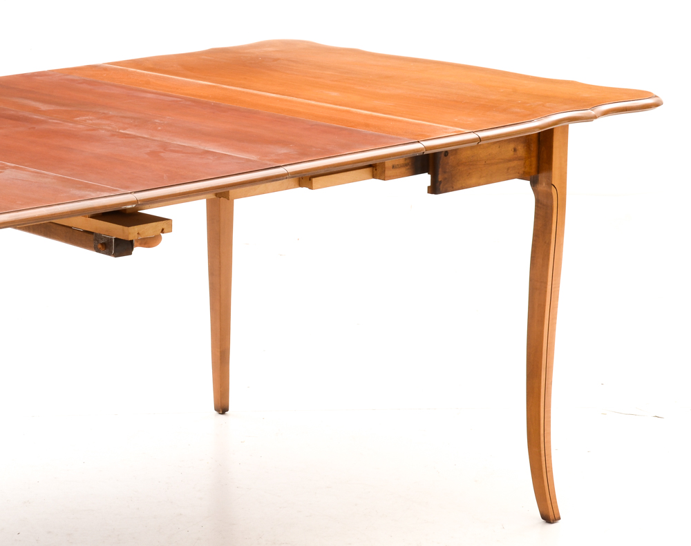 Vintage "Extensole" Expanding Dining Table with Chairs