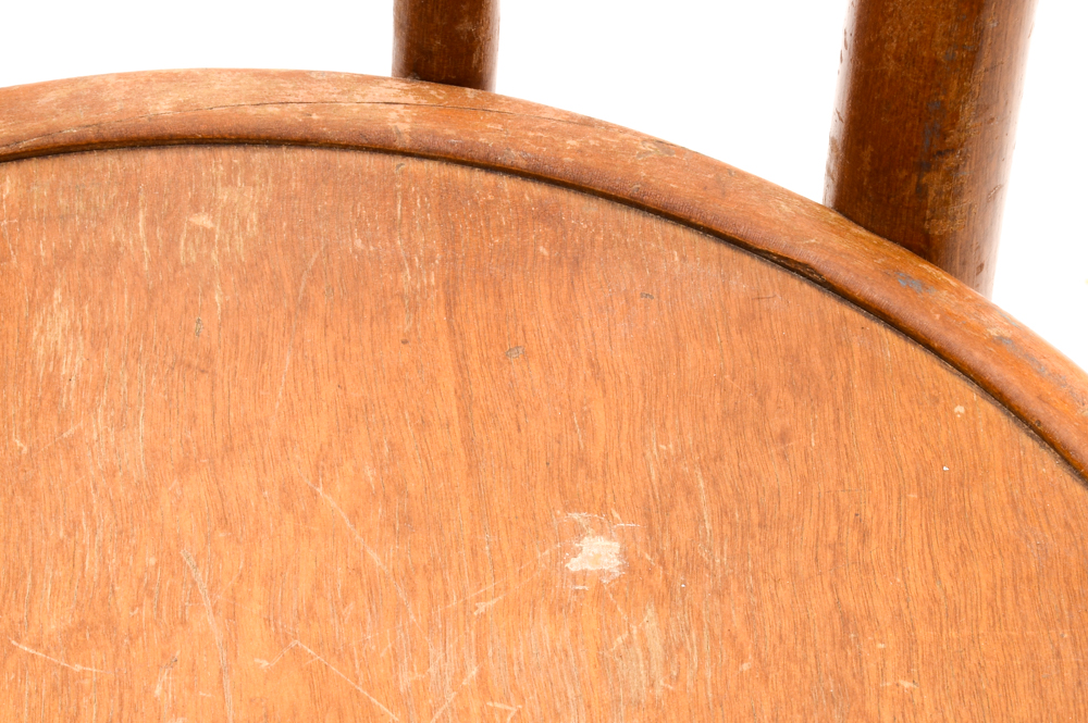 Set of Jacob & Josef Kohn Oak Bentwood Chairs