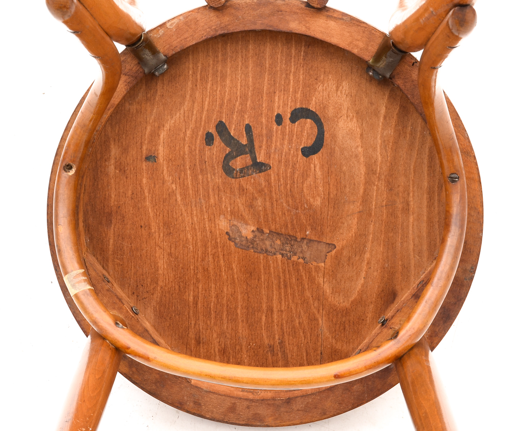 Set of Jacob & Josef Kohn Oak Bentwood Chairs