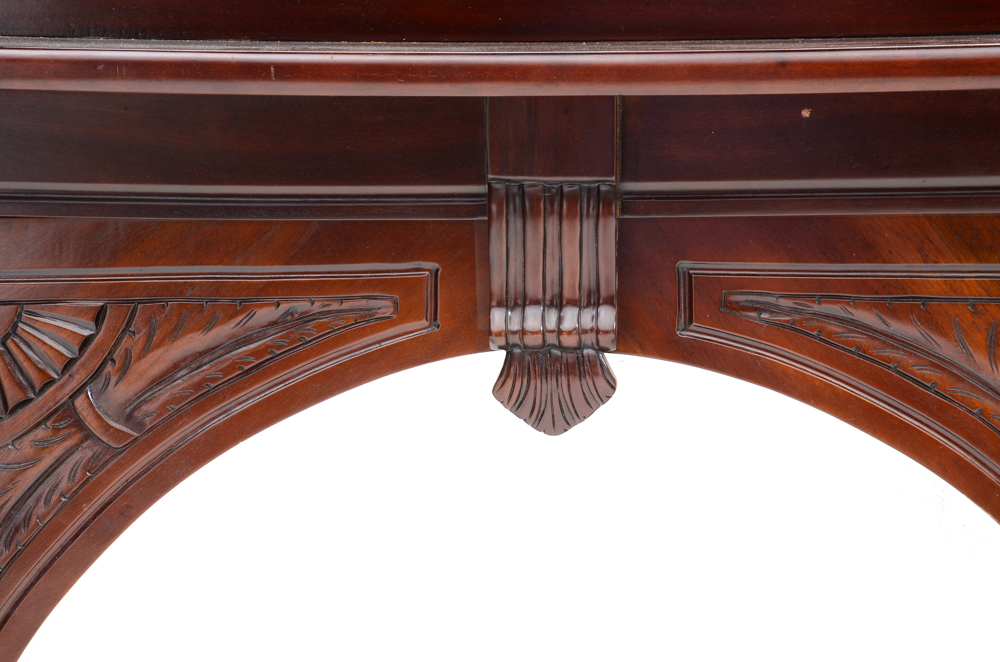 Victorian Style Carved Wood Fireplace Mantel
