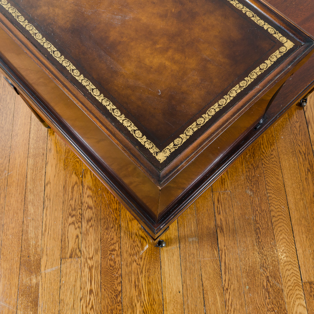 Vintage Mahogany Telephone Side Table