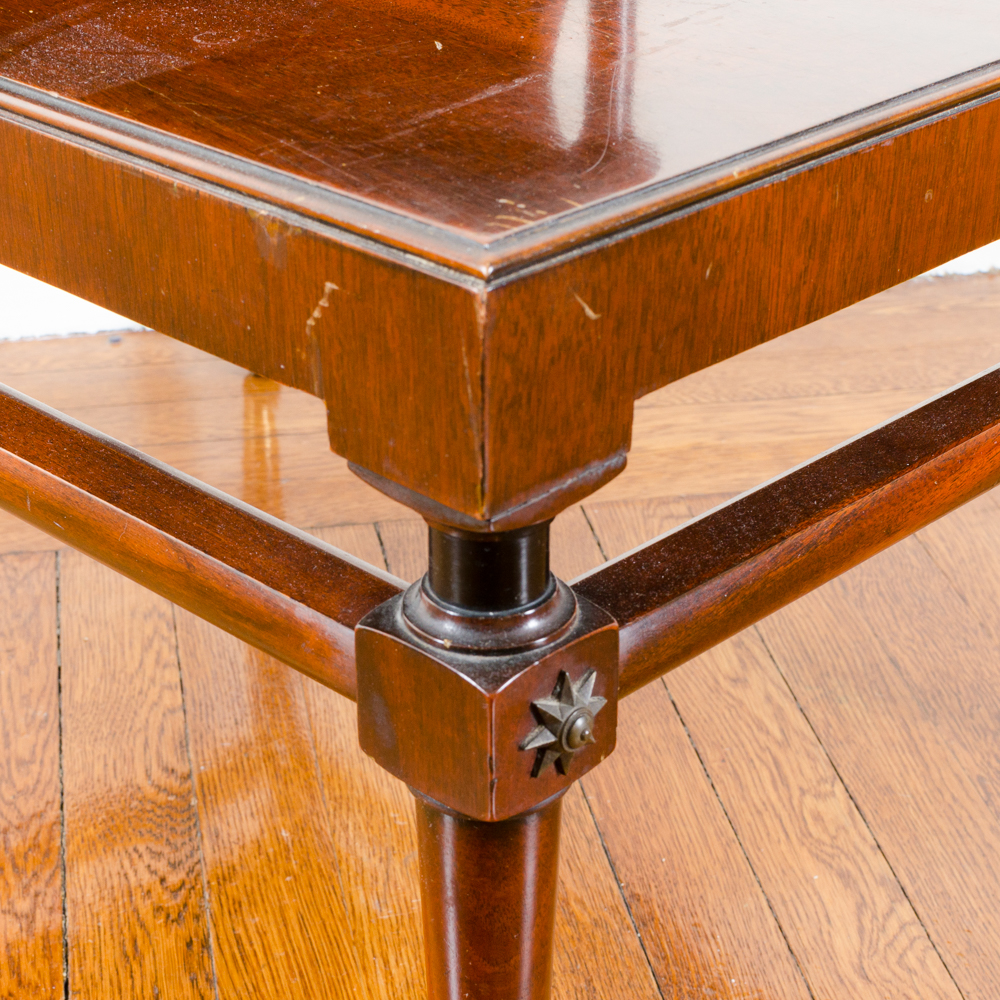 Vintage Mahogany Telephone Side Table