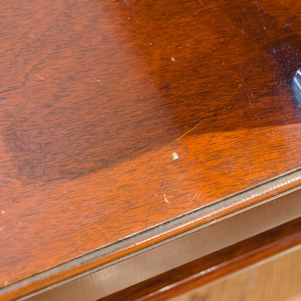 Vintage Mahogany Telephone Side Table