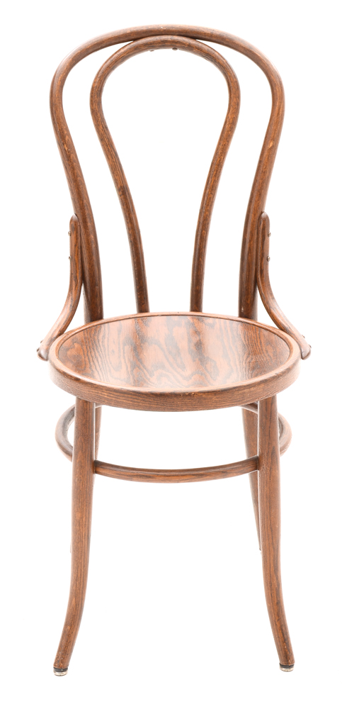 Set of Oak Bentwood Chairs