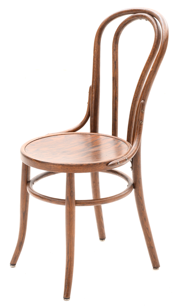 Set of Oak Bentwood Chairs