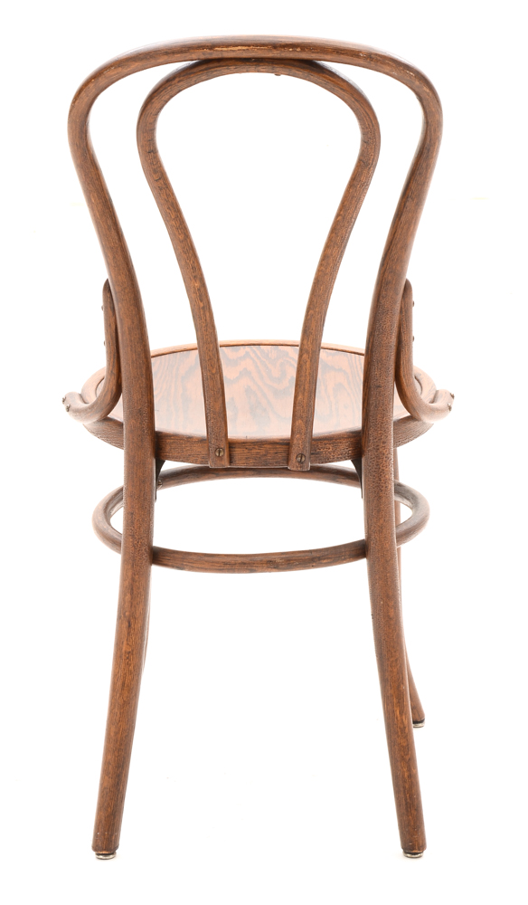 Set of Oak Bentwood Chairs