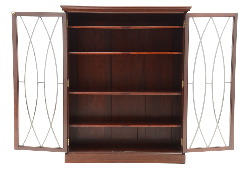 Mahogany Hepplewhite Style Bookcase