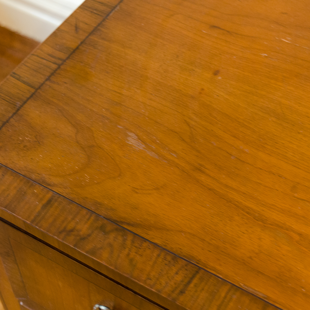 Vintage Walnut Block Front Chests of Drawers by Old Colony Furniture Company