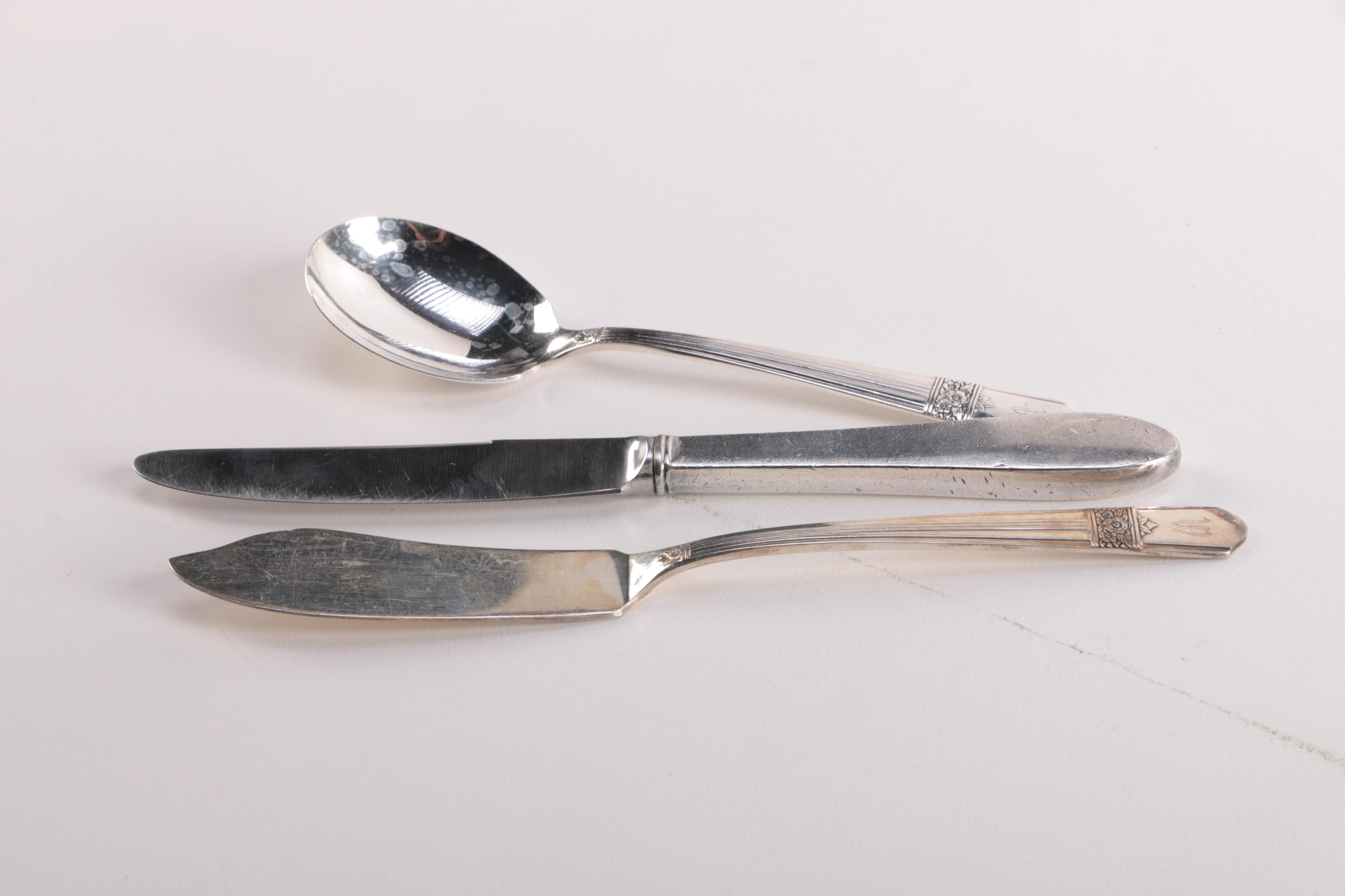 Simeon L. & George H. Rogers Company Silver Plate Flatware