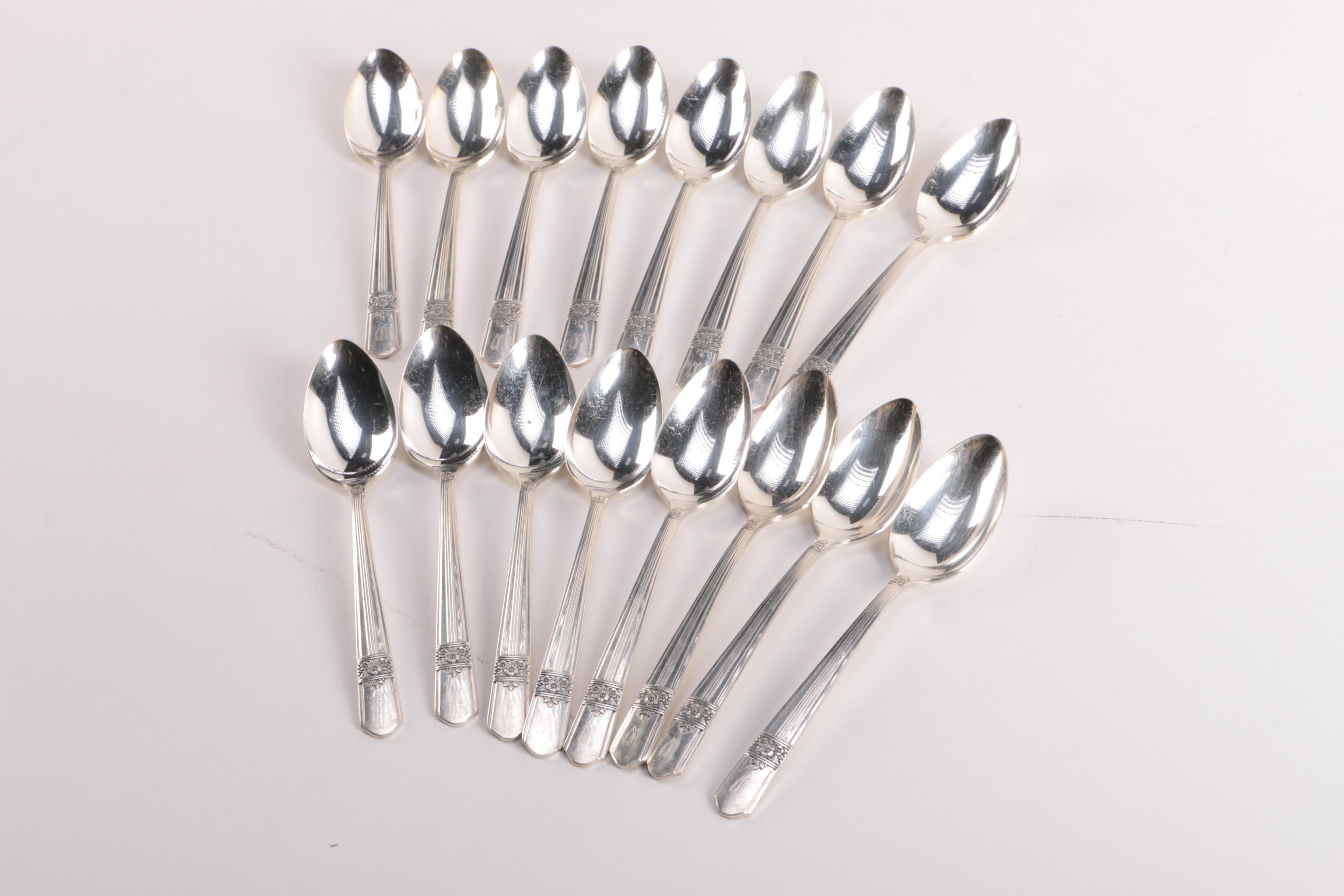 Simeon L. & George H. Rogers Company Silver Plate Flatware