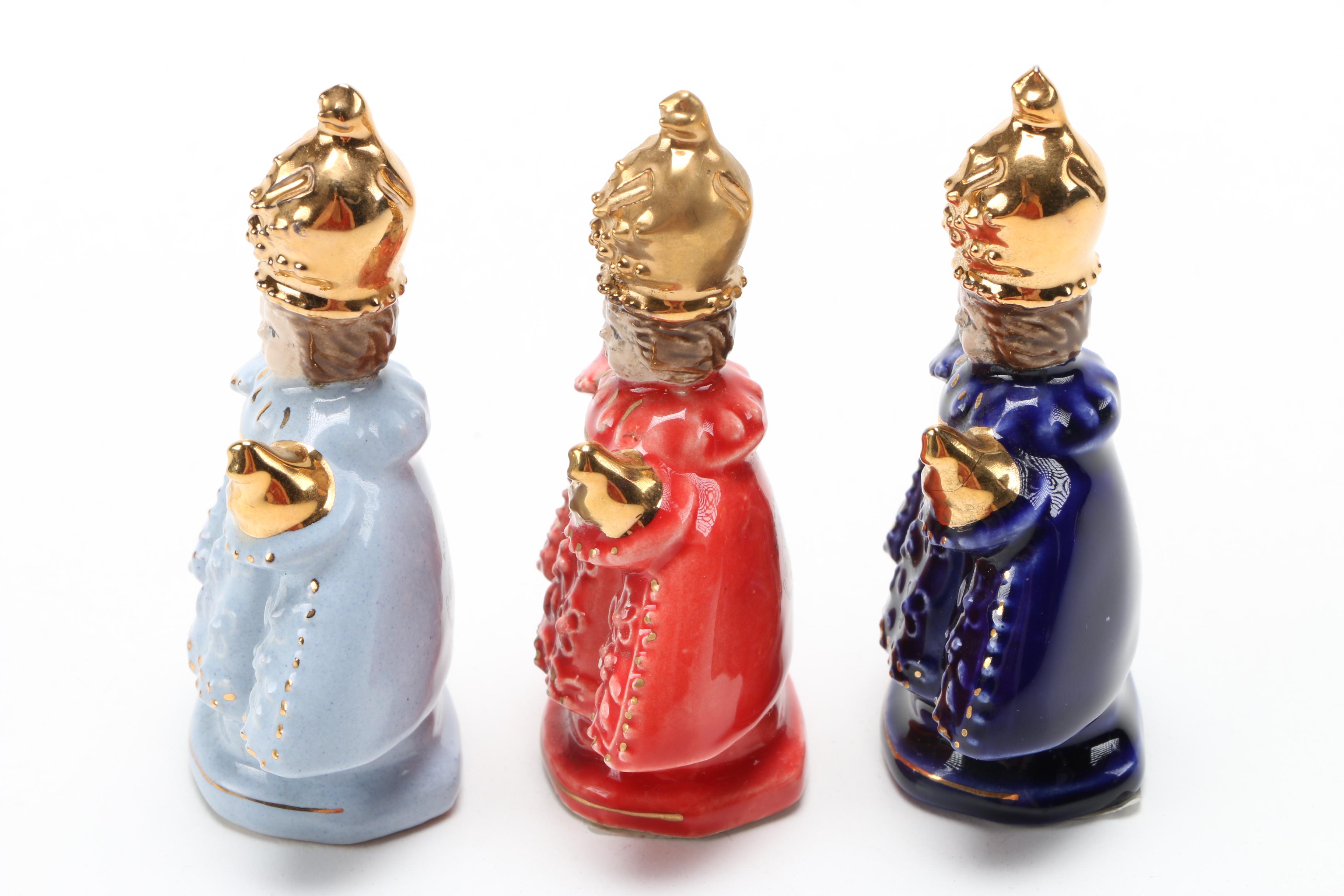 Aureta Figurals "Holy Infant Jesus of Prague" Ceramic Figurines