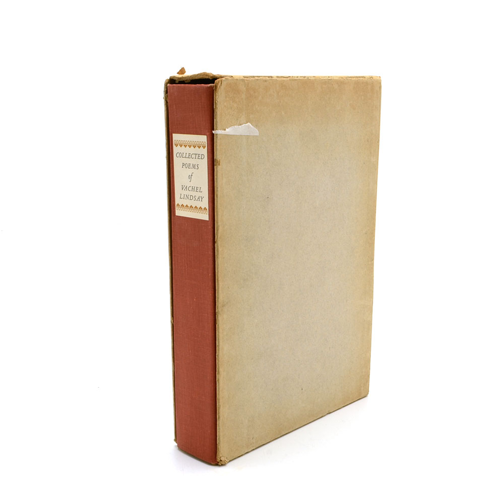 1923 Signed Limited Edition "Collected Poems of Vachel Lindsay"