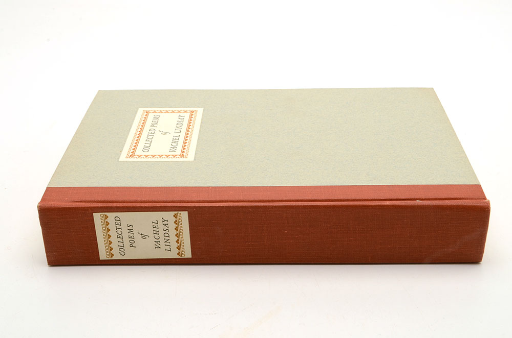 1923 Signed Limited Edition "Collected Poems of Vachel Lindsay"