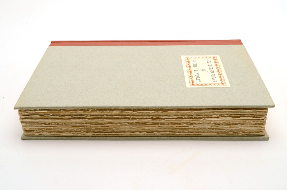 1923 Signed Limited Edition "Collected Poems of Vachel Lindsay"