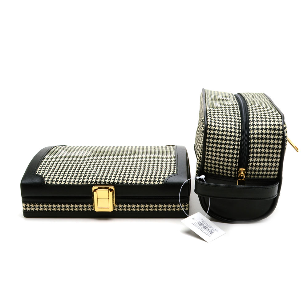 Jewelry Box and Toiletry Bag
