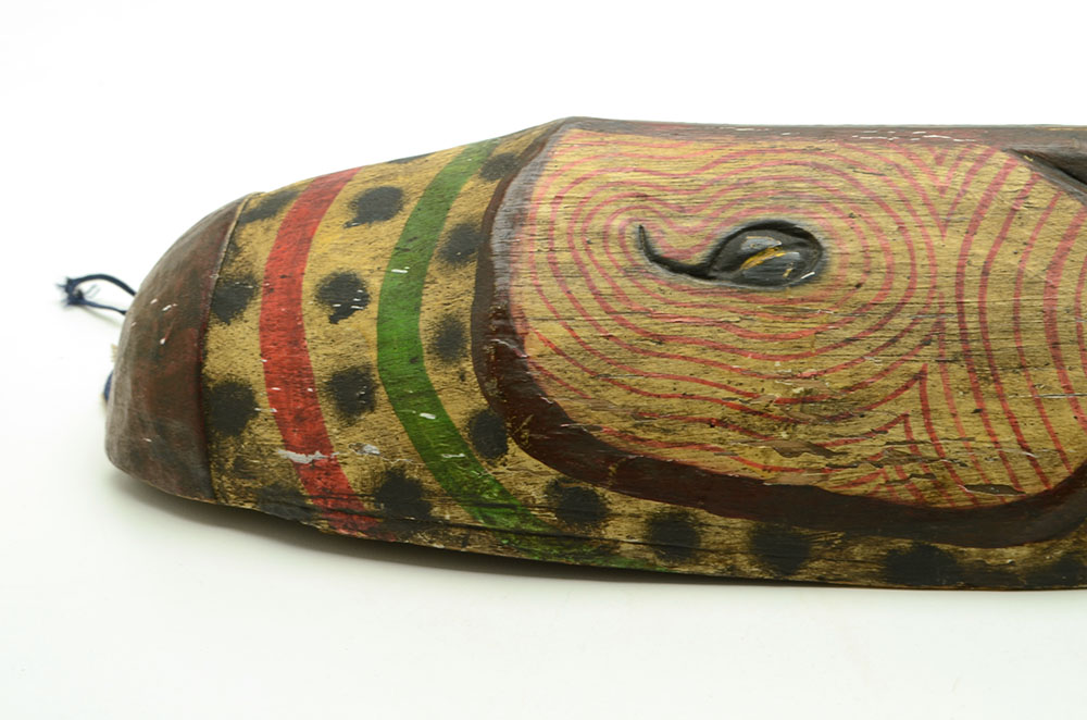 Hand Carved and Painted Wooden African Style Mask