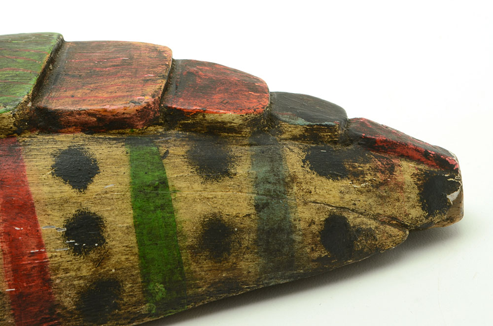 Hand Carved and Painted Wooden African Style Mask