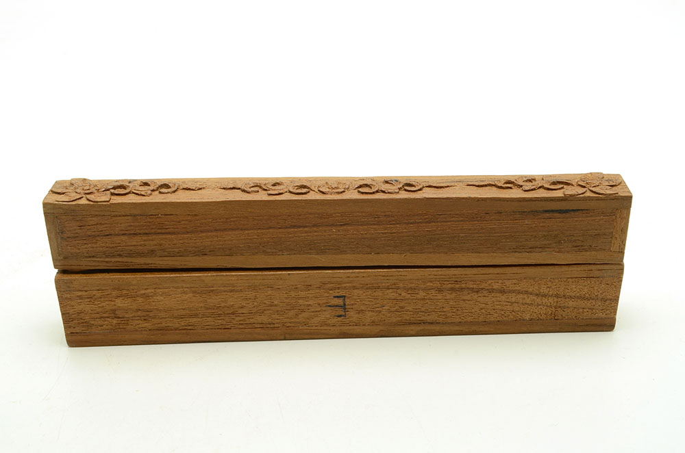 Four Carved Jadeite Chop Sticks with Jadeite Goldfish Rests