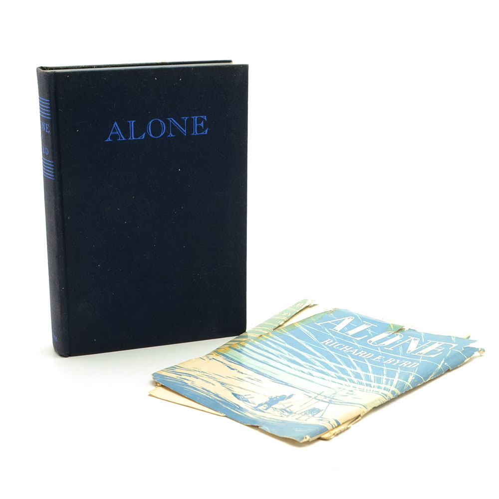 Signed Autobiography Alone" by Richard E. Byrd