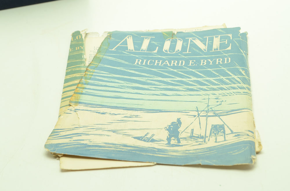 Signed Autobiography Alone" by Richard E. Byrd
