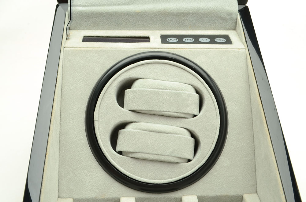Black Gloss Dual Watch Winder