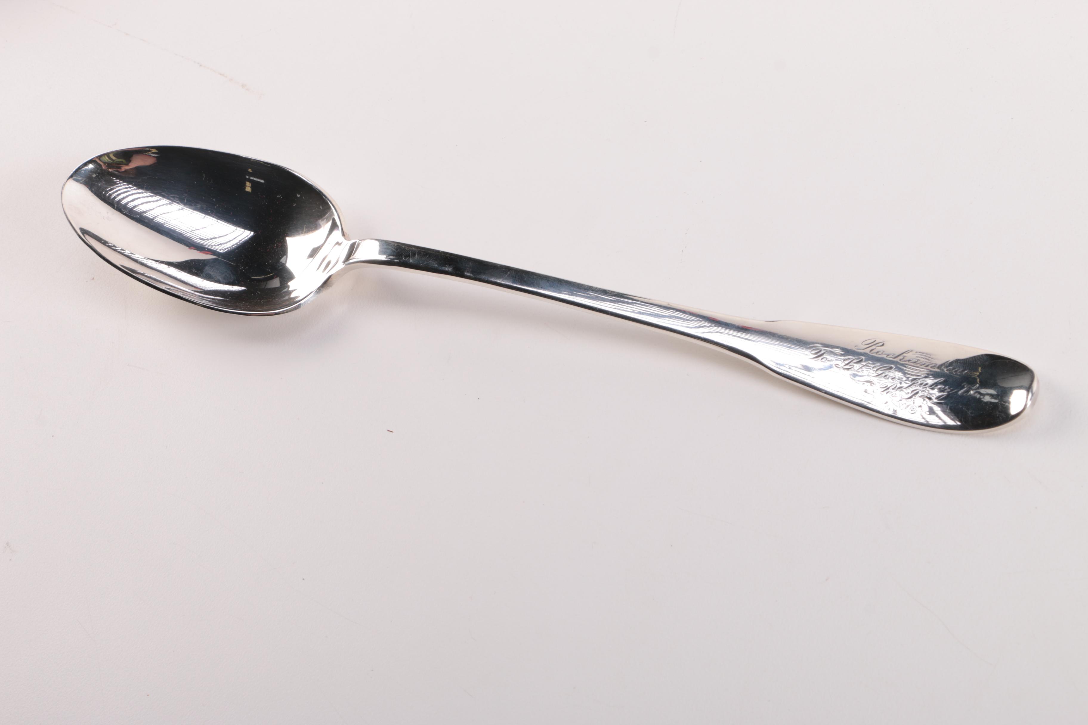 Silver Plate and Nickel Silver Flatware Including Gorham