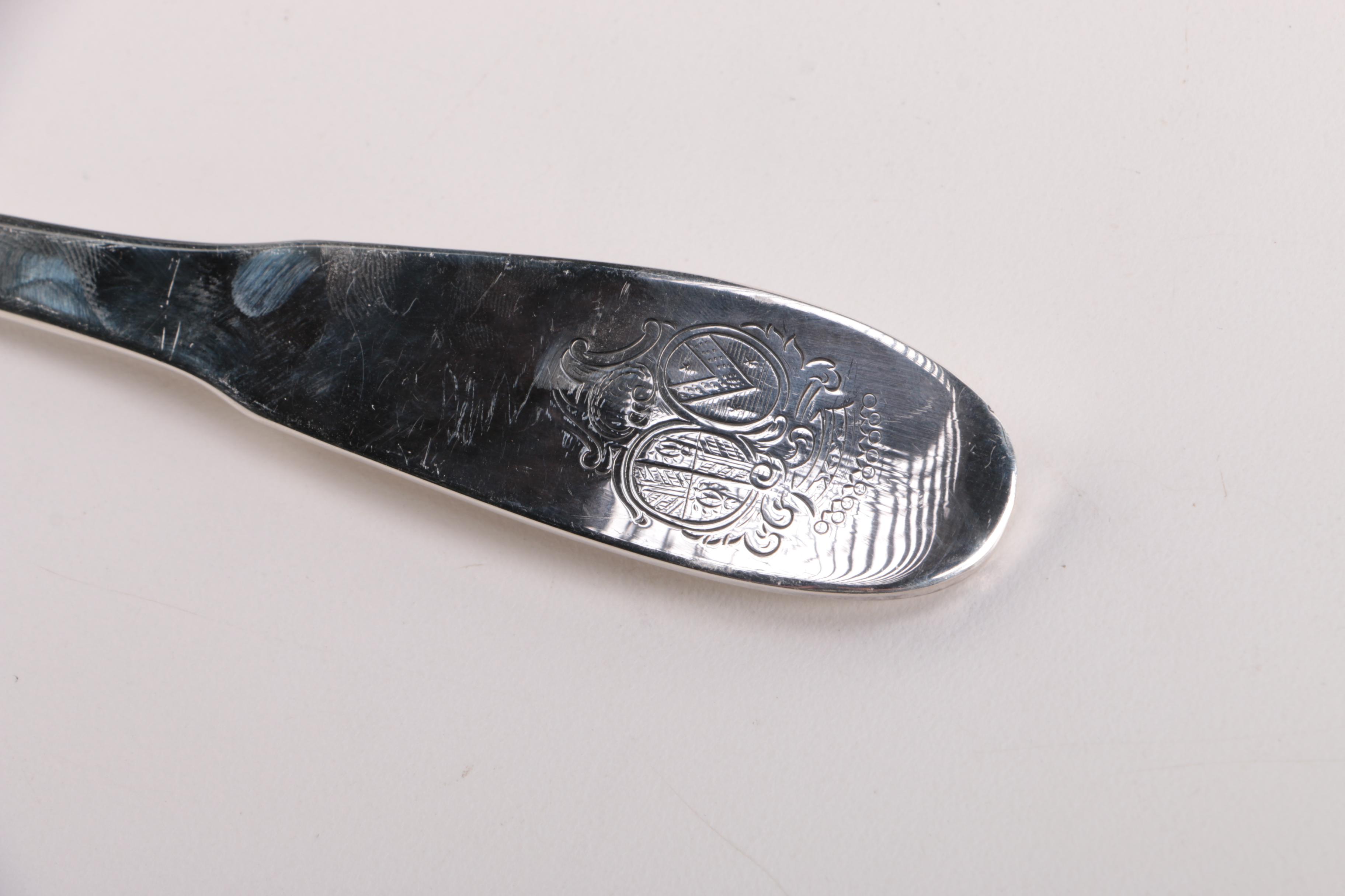 Silver Plate and Nickel Silver Flatware Including Gorham