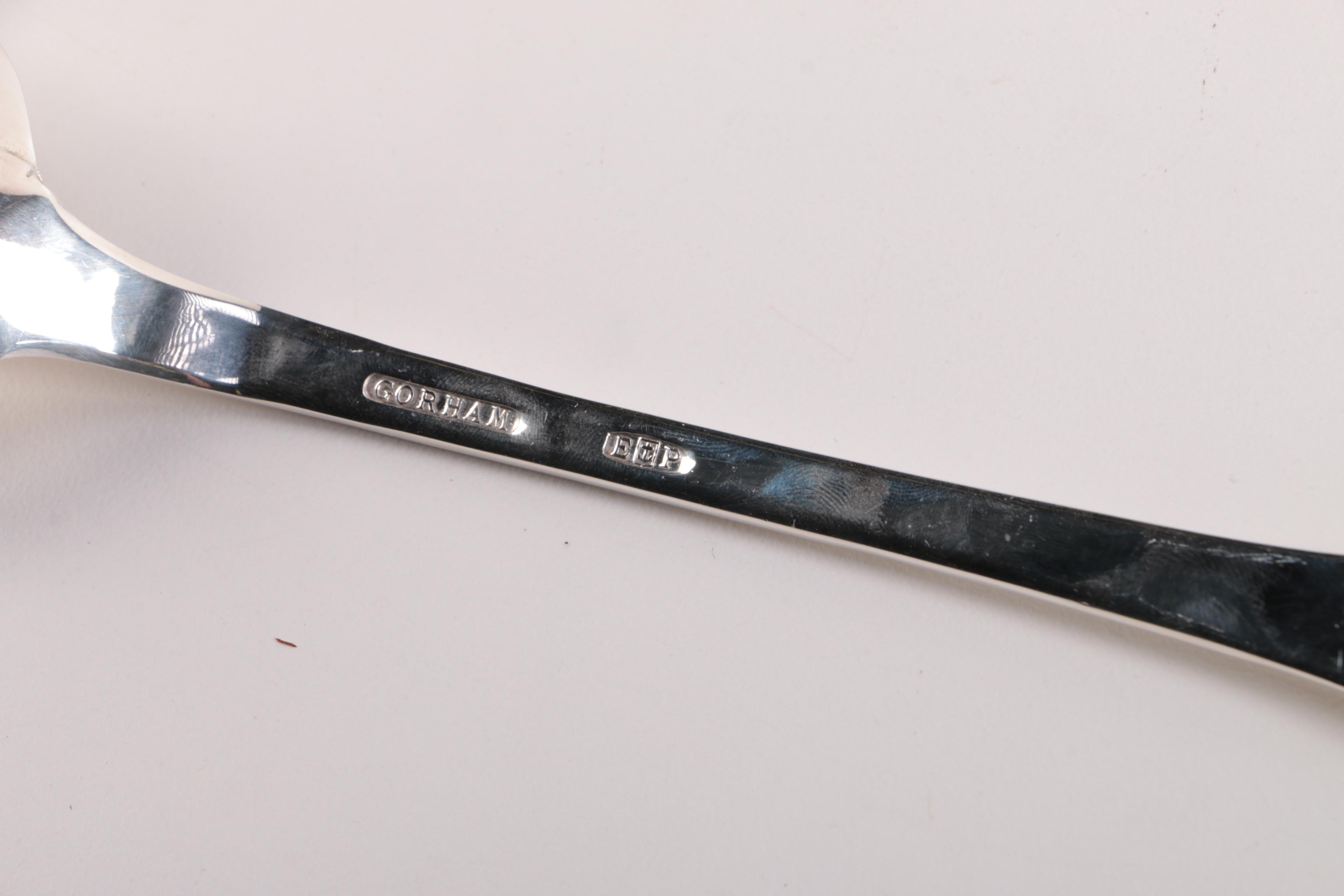 Silver Plate and Nickel Silver Flatware Including Gorham