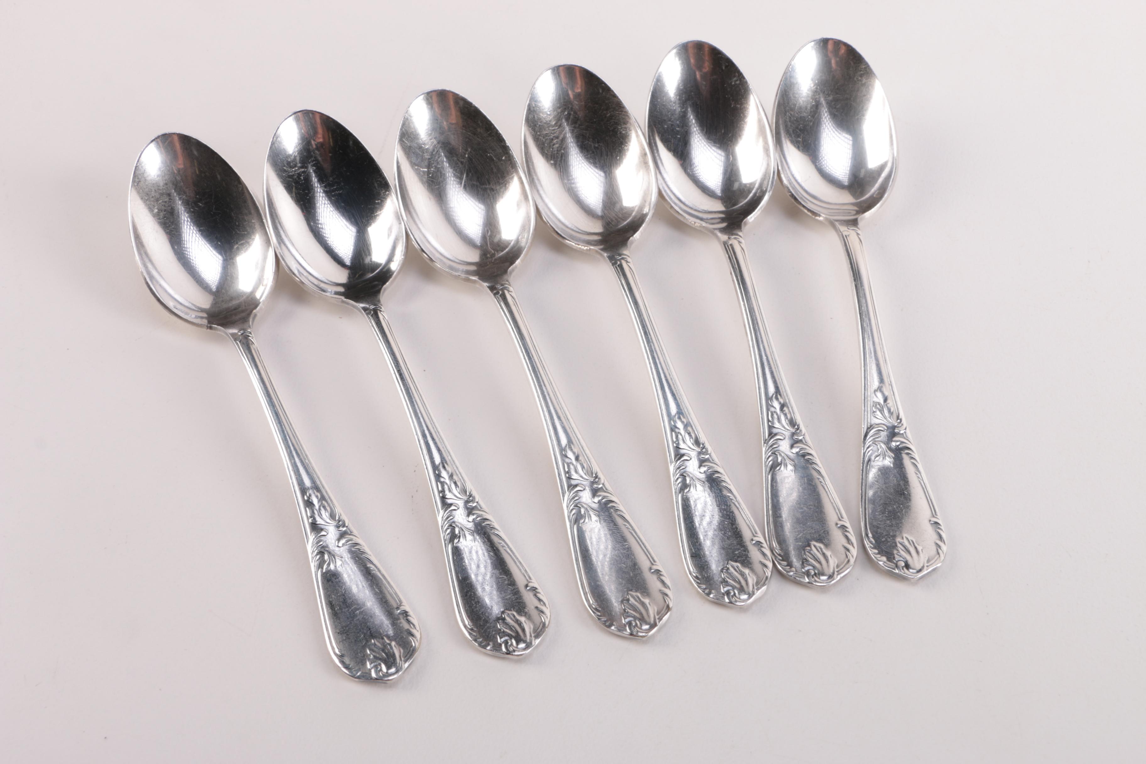 Silver Plate and Nickel Silver Flatware Including Gorham