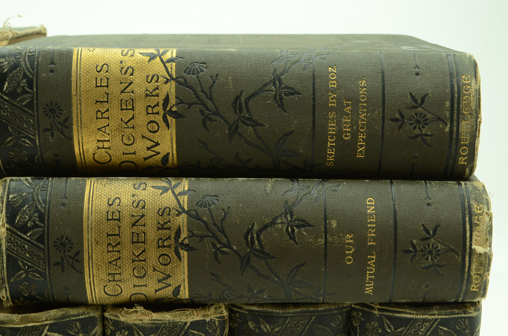 A Vintage  Partial Collection of "Charles Dickens Works".