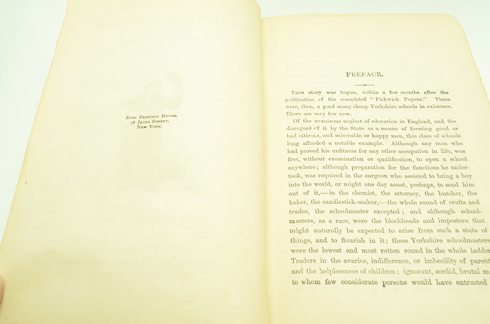 A Vintage  Partial Collection of "Charles Dickens Works".