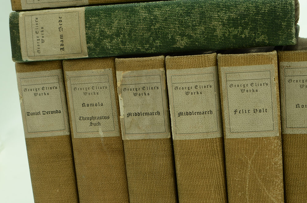 The "Complete Works George Eliot" in Eighteen Volumes