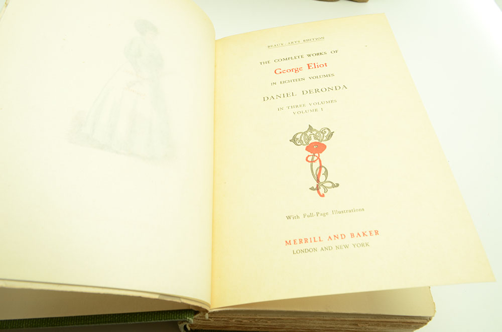 The "Complete Works George Eliot" in Eighteen Volumes