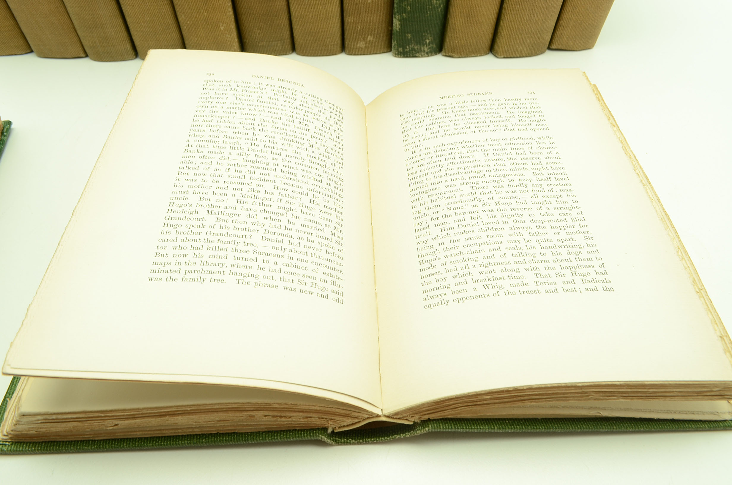 The "Complete Works George Eliot" in Eighteen Volumes