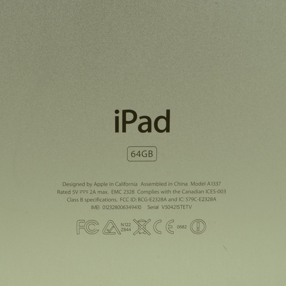 First Generation iPad Tablet