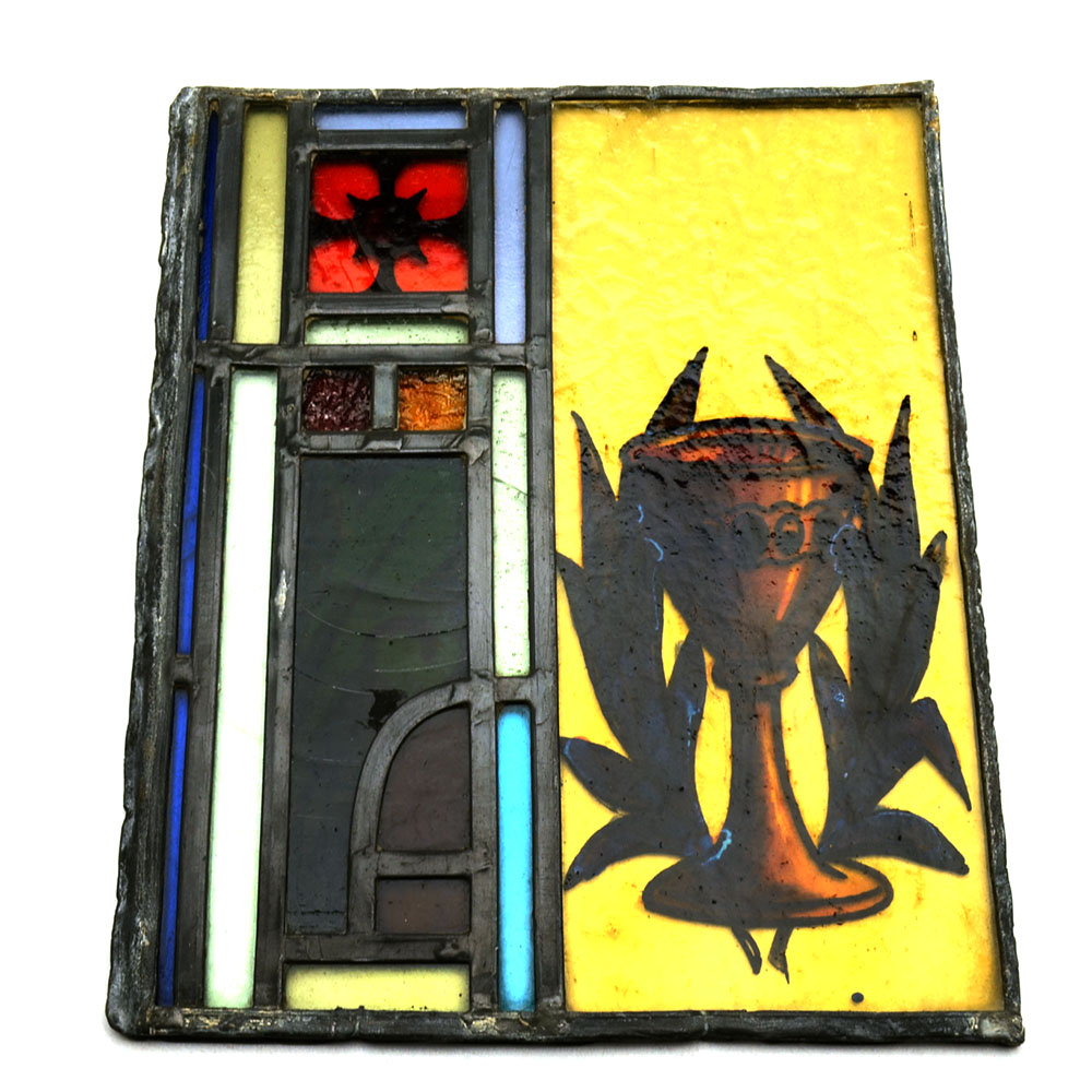 Stained Glass Window Fragment