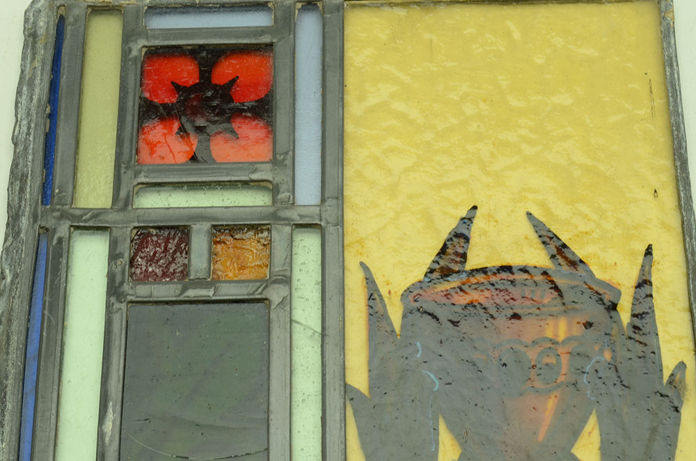 Stained Glass Window Fragment