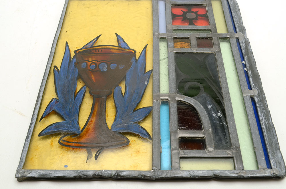 Stained Glass Window Fragment