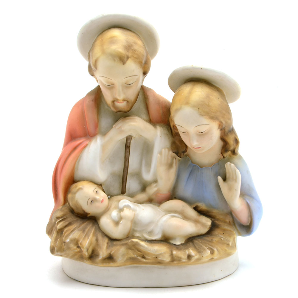 Italian Holy Family Figurine
