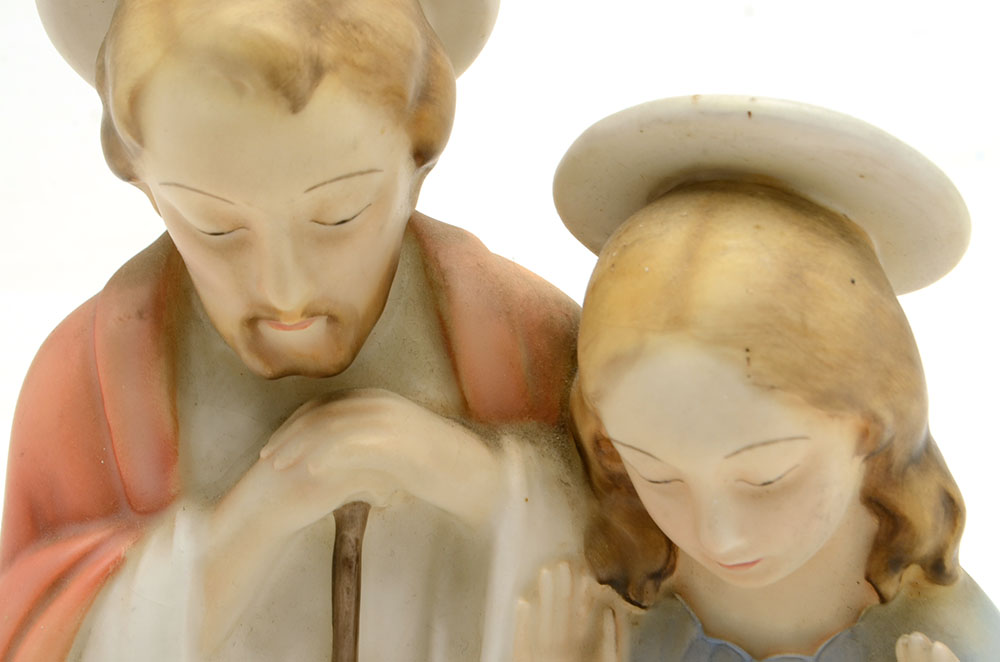 Italian Holy Family Figurine