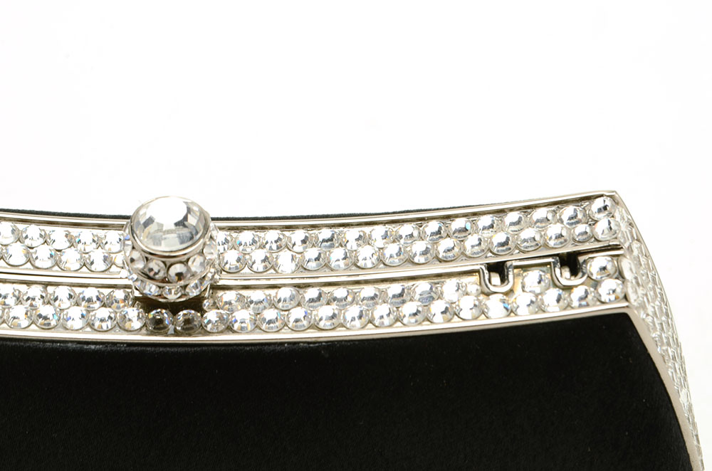 Stephanie Swarovski Crystal Evening Clutch