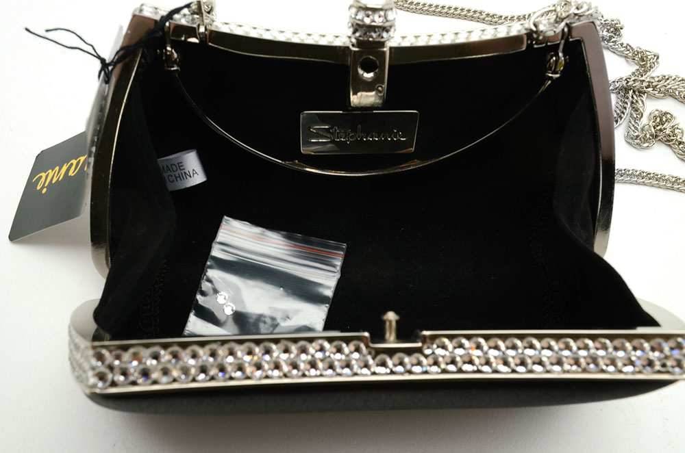 Stephanie Swarovski Crystal Evening Clutch