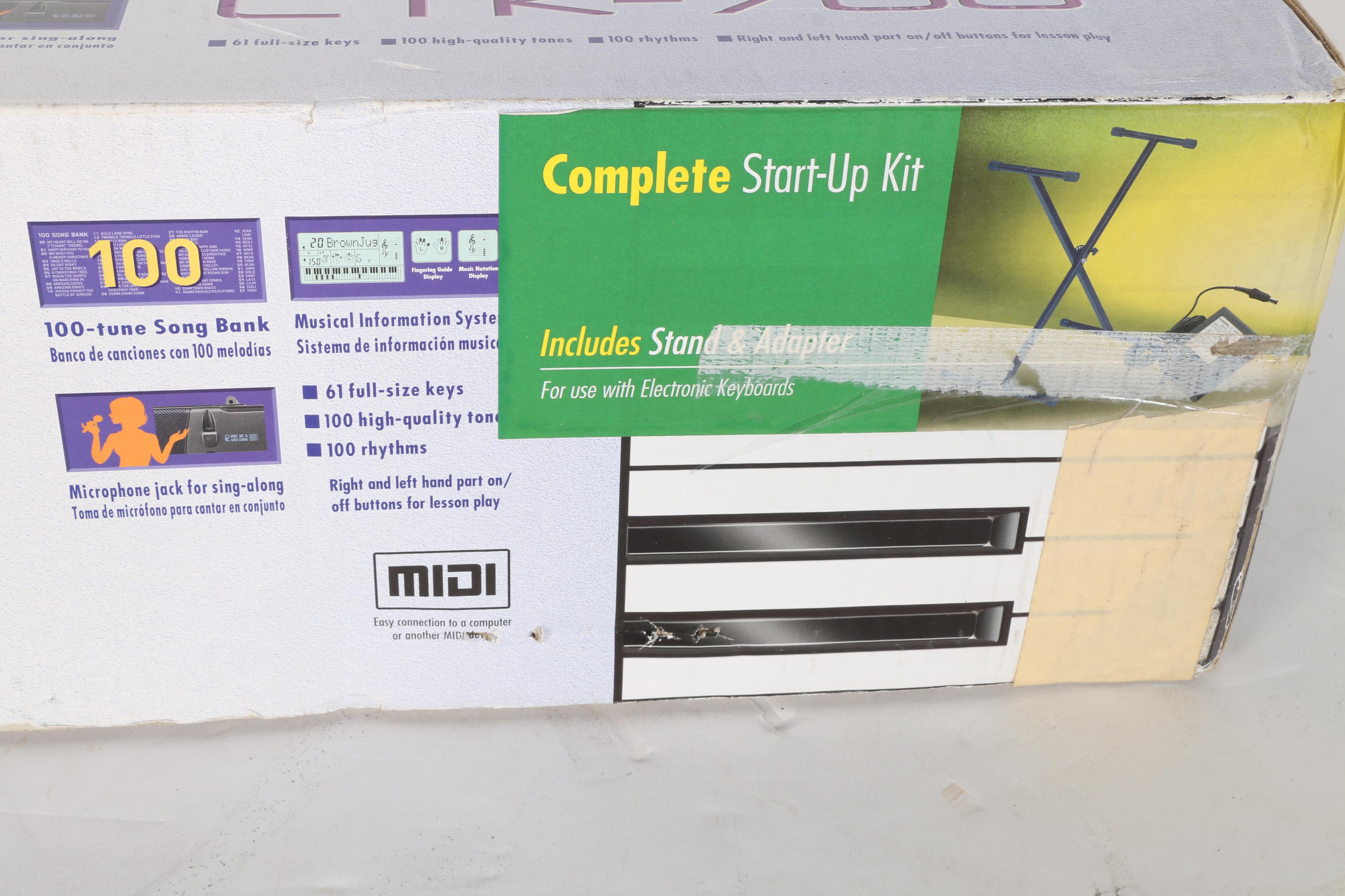 Casio CTK-700 Electronic Keyboard, Stand and Instructional DVD