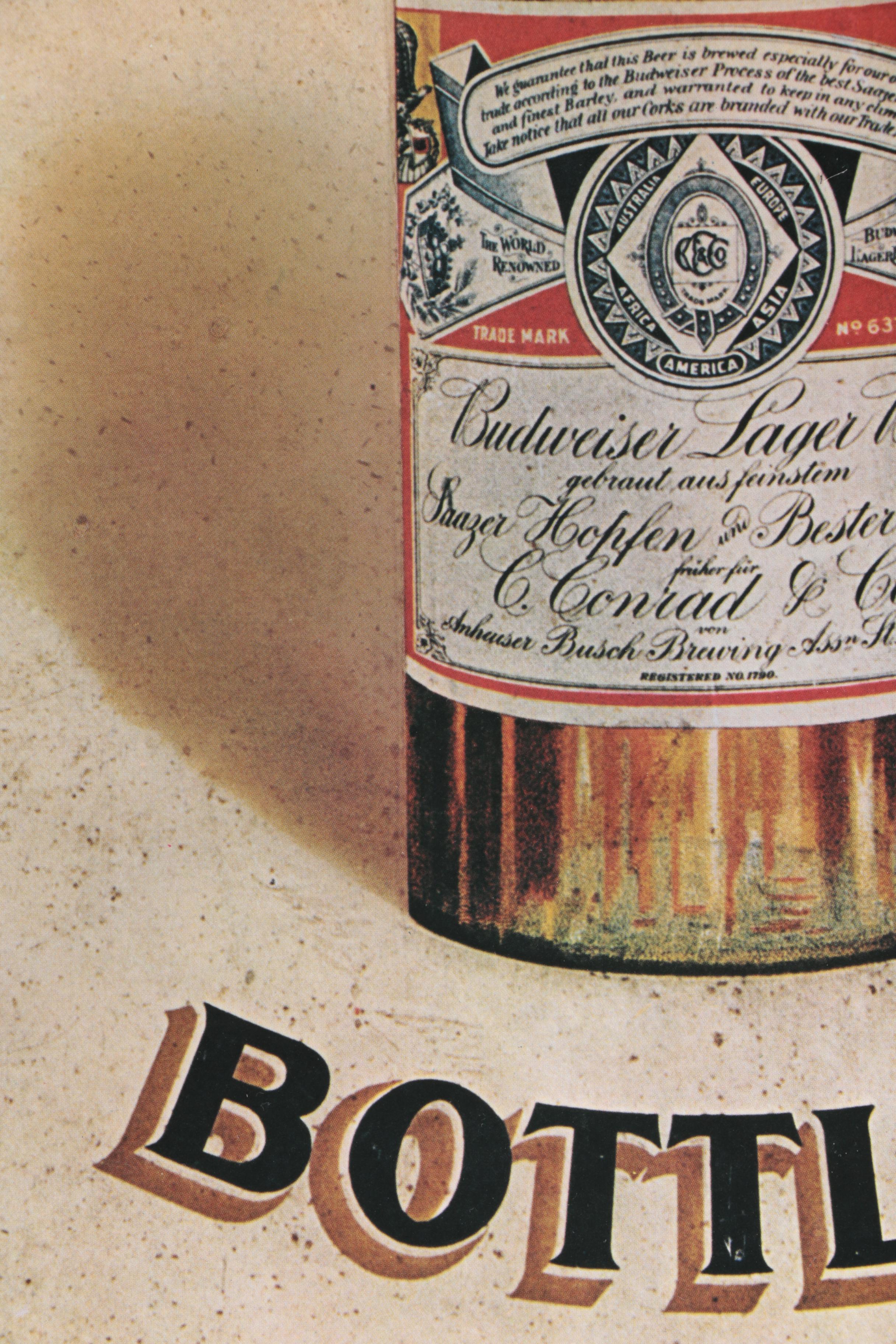 Offset Lithographic Posters for Anheuser-Busch